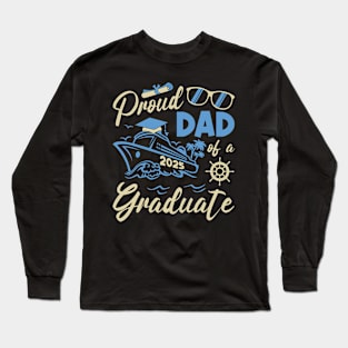 Graduation Cruise Crew Class of 2024 Gift For men father day Long Sleeve T-Shirt